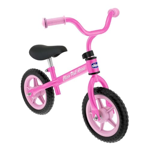Chicco First Bike Bicicleta sem pedais, para crianças de 3 a 5 anos, com selim regulável, 25 kg