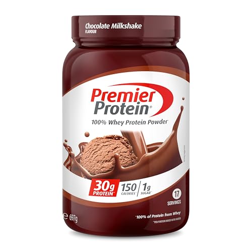 Premier Protein - Whey 100 % Protein Powder - Milkshake de chocolate - 697 g