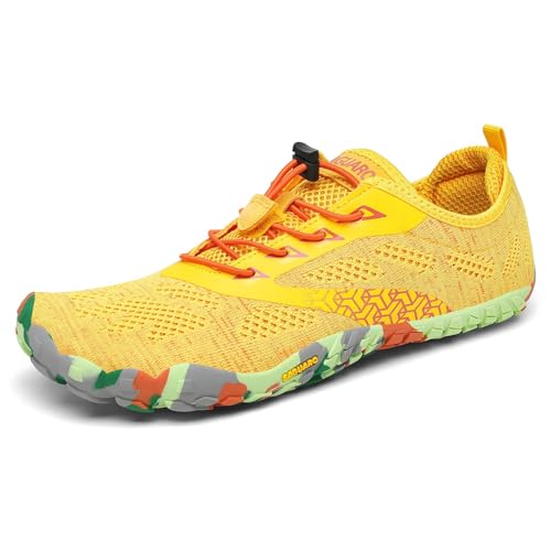 SAGUARO Barefoot Homem mulher sapatilhas minimalistas para zero Drop Soles e Wide Tox Box, Gr.35-48 UE