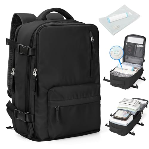SZLX Mochila a vácuo com bomba mochila viagem cabine avião 40 x 20 x 25 mulher Ryanair bagagem de mão 40 x 30 x 20 Ryanair malas de viagem 45 x 36 x 20 Easyjet mala portátil 14 polegadas homem com
