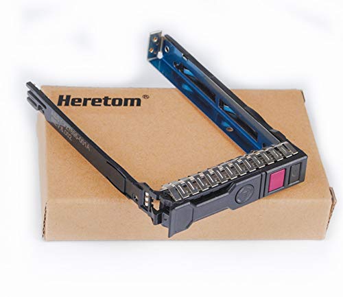 Heretom 727695-001 - 2,5 polegadas bandeja de disco rígido Caddie NVME Tray Caddy para HP G10 Gen10 Servidor