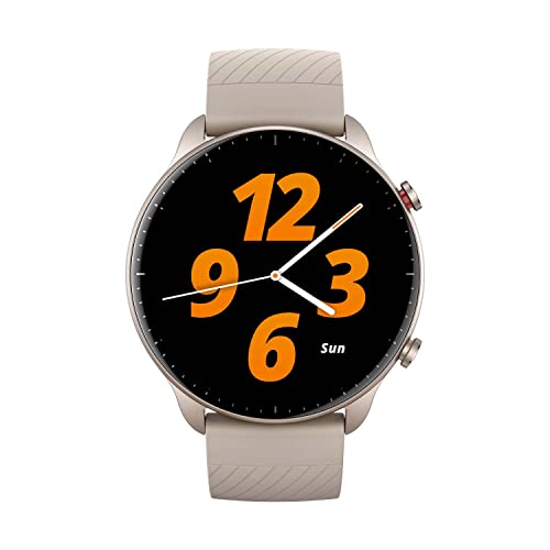 [2022 Nova versão] Amazfit GTR 2 Smartwatch com chamada Bluetooth 90 modos desportivos rastreador de atividade frequência cardíaca monitor SpO2 armazenamento de música 3 GB Alexa incorporado