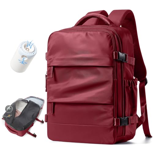 BJLFS Mochila viagem cabine avião 40 x 30 x 20 Ryanair Wizzair mochila a vácuo mala bagagem de mão 40 x 20 x 25 voing mala de viagem homem malas de viagem cabine mochila portátil 14 polegadas
