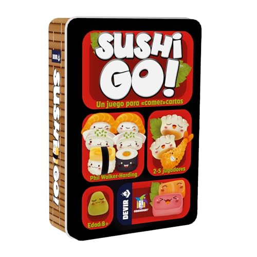 Devir Sushi Go! Jogo de cartas, tenha o menu mais completo