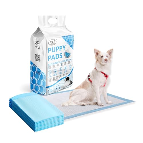 SMELL & SMILE Embaladores descartáveis cães gatos toalhas de treino para animais de estimação absorventes para cães (60 * 90 cm 25 unidades)