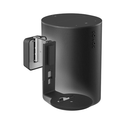Vogel's SWM 4111 Suporte de parede para Sonos ERA 100, máx. 5 kg, inclinável - 30º/30º, girar até 70º, preto