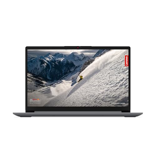 Lenovo IdeaPad 1 Gen 7 Computador portátil FHD de 15,6" (AMD Ryzen 5 7520U, 16 GB RAM, 512 GB SSD, AMD Radeon 610M Graphics, Wi-Fi 6, sem sistema operativo) cinzento - teclado QWERTY espanhol