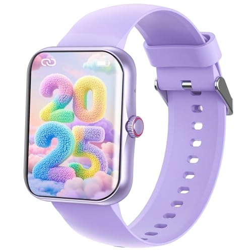 Relógio inteligente meninos meninas com chamadas Bluetooth, 1,83" HD Smartwatch menino com 100 modos de desporto, sonho, podómetro, relógio menino presentes para meninos meninas 4-12 anos