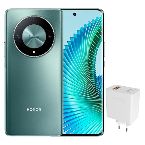 HONOR Smartphone Magic6 Lite 5G, 8 GB + 256 GB, Qualcomm Snapdragon 6 Gen 1, ecrã AMOLED de 6,78", 120 Hz, câmara tripla de 108 MP, Android 13/MagicOS 7.2, verde
