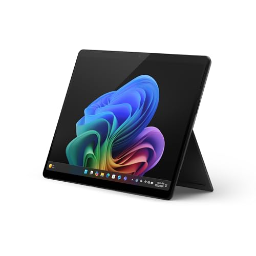 Microsoft Surface Pro (não inclui o carregador) | Copilot PC | Ecrã táctil OLED de 13"| Snapdragon X Elite | 16 GB RAM | 512 GB SSD | Último modelo, 11 a edição | preto