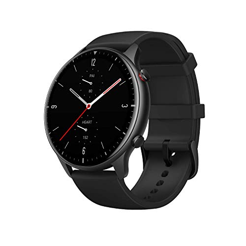 [2022 Nova versão] Amazfit GTR 2 Smartwatch com chamada Bluetooth 90 modos desportivos rastreador de atividade frequência cardíaca monitor SpO2 armazenamento de música 3 GB Alexa incorporado