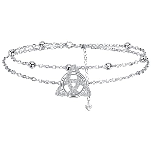 Yinsen Pulseiras para mulher prata de lei 925 para mulher com 3A zircónia cúbica pulseira, ajustável 17 4 cm pulseiras, presentes para mulheres