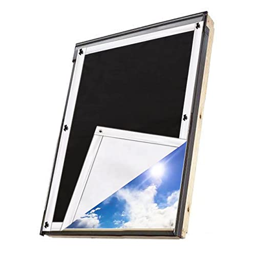 Proteção solar térmica para janelas deteito | proteção térmica para interiores, para janelas Velux e quebradas, em diferentes tamanhos 96 * 115 cm, cortina de escurecimento para janelas de teto