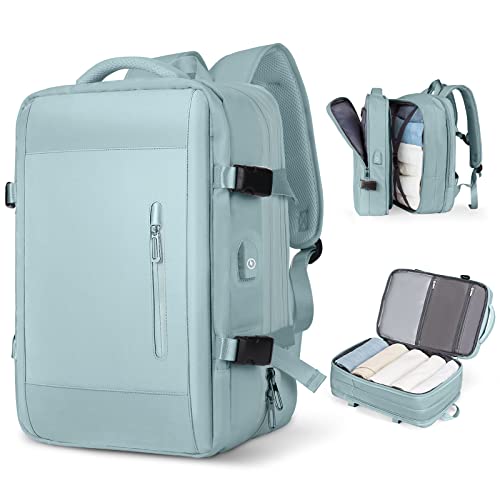 SZLX mochila de viagem para mulher, mochila de transporte, mochila de caminhada, mochila impermeável para desporto ao ar livre, mochila casual para a escola, bolsa para computador portátil