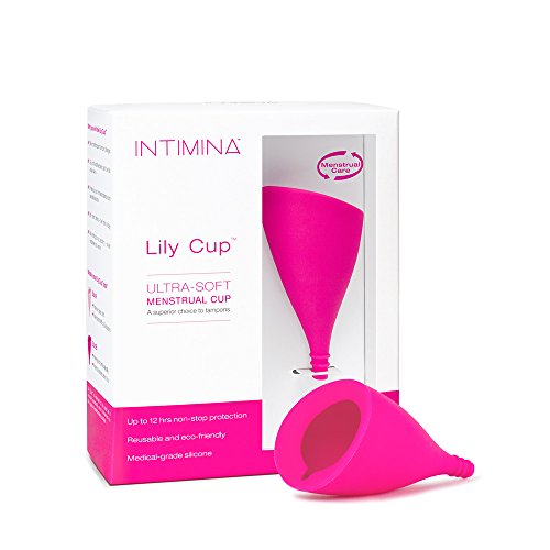 INTIMINA - Lily Cup, tamanho B: Copa manual fina para as suas regras que pode usar por até 8 horas