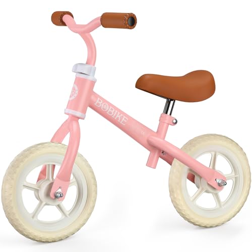 Itslife Bicicleta sem pedais para crianças de 1,5 a 4 anos, brinquedos para bebés de 18 meses, bicicleta ultraleve para bebé, assento e volante ajustáveis, presente para meninos e meninas aniversário