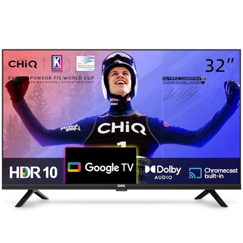 CHiQ L32H7G TV, Smart TV, HD LED TV, design sem moldura, HDR Google