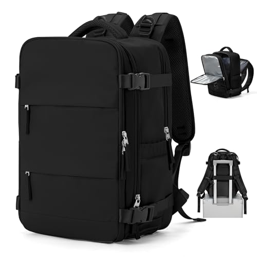 SZSYCN Mochila viagem cabine avião 40 x 20 x 25 bagagem de mão Ryanair mala de viagem homem mulher malas de viagem cabine mochila portátil 14 polegadas