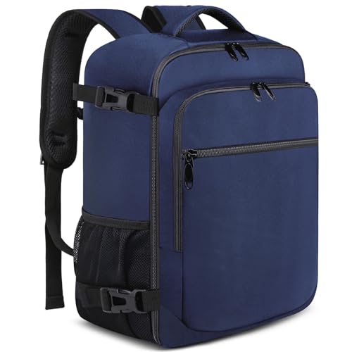 Mochila viagem cabine avion 40 x 20 x 25 para Ryanair, mochila de viagem 45 x 36 x 20 para Easyjet portátil 14 polegadas impermeável com porta USB mochilas bagagem de mão mala de cabine descapotável