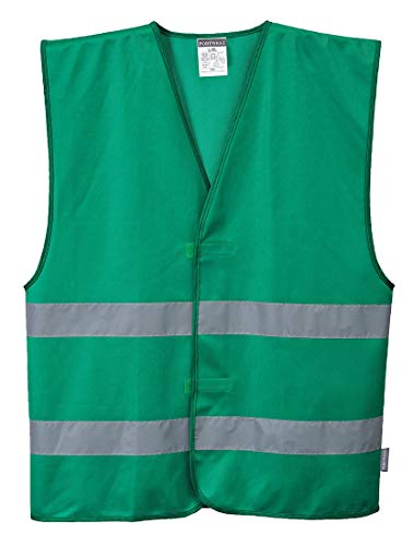 Portwest Colete de ona, tamanho: L/XL, cor: Garrafa verde, F474BGRL/XL