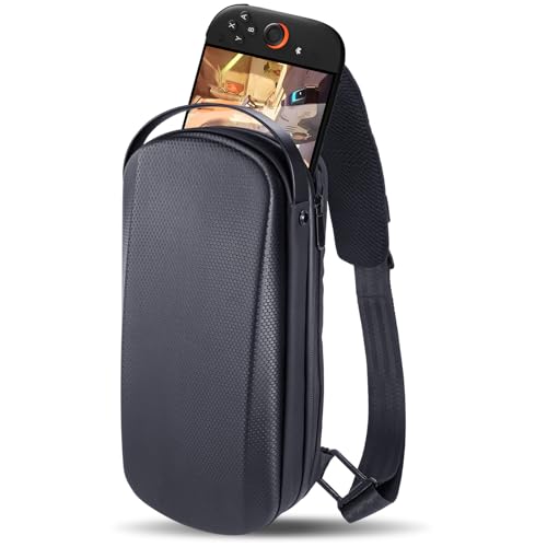 MVRPDXC Funda de Transporte para Nintendo Switch 2 2025/PlayStation Portal/Steam Deck, Funda Protectora rígida con 15 Compartimentos para Juegos, Nintendo Switch 2