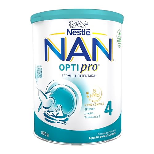 Nestlé NAN OPTIPRO 4 - leite de crescimento em pó - frasco de 800 g