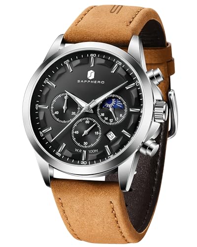 BY BENYAR Relógio para homem desportos casual aço inoxidável data analógica designer cronógrafo resistente à água relógio de quartzo para homem
