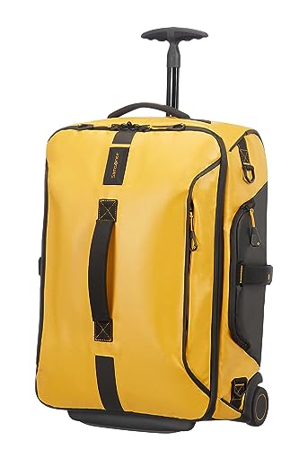 Samsonite Paradiver Light - Spinner, Amarelo, Mala de viagem/mochila com 2 rodas S (55 cm - 51 l)