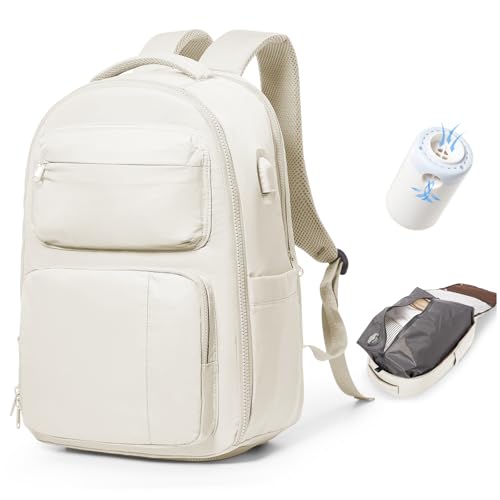 BJLFS Mochila viagem cabine avião 40 x 20 x 25 a vácuo bagagem de mão de grande capacidade com sistema de vácuo mochila de viagem portátil impermeável para homem e mulher com sistema de compressão