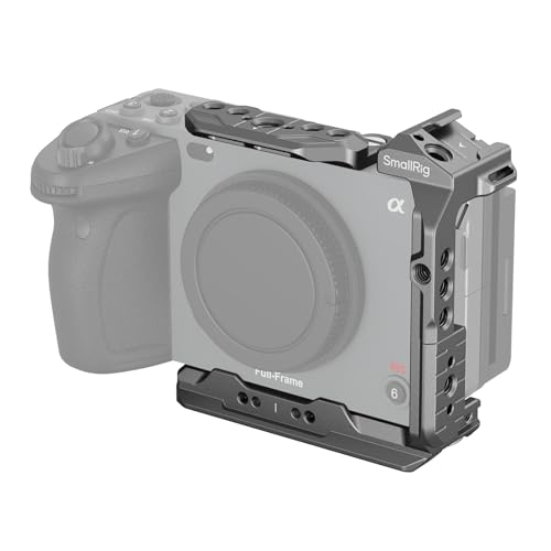 SMALLRIG Gaiola de libertação rápida HawkLock para Sony FX3/FX30, com sapato frio e trilho NATO, placa de libertação rápida para arca, para estabilizador dji RS 3/RS 3 Pro/RS 4/RS 4 Pro - 4772