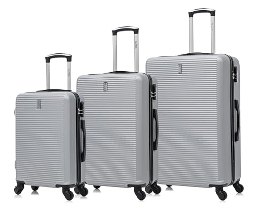 CELIMS - Malas leves, aprovadas por mais de 100 companhias aéreas, para viajar com confiança, cinzento, Jogos de malas