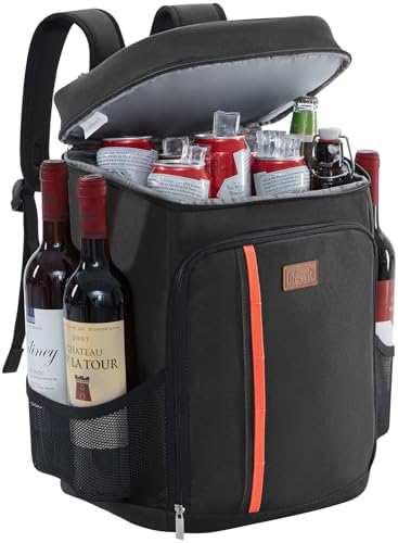 Lifewit Mochila frigorífico para, mochila isotérmica resistente à água, leve e hermética, bolsa de frigorífico estanque para homem, mulher, adulto, trabalho, piquenique, praia, campismo, viagens