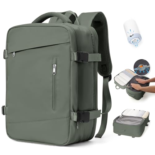 SZLX Mochila viagem cabine avion 40 x 20 x 25 mochila de viagem a vácuo com bomba bagagem manual 40 x 30 x 20 Ryanair malas de viagem malas de viagem cabine 45 x 36 x 20 Easyjet mochila portátil com