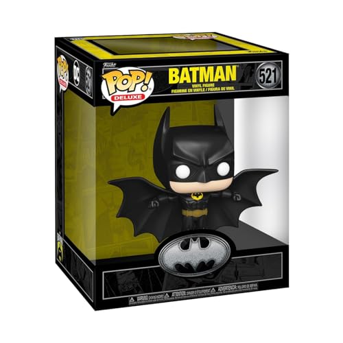 Funko Pop! Deluxe: BM 85th - Batman Soaring - Batman 1989 - Figura de vinil colecionável - ideia de presente - Mercadoria Oficial - Brinquedos para crianças e adultos - Fãs de filmes