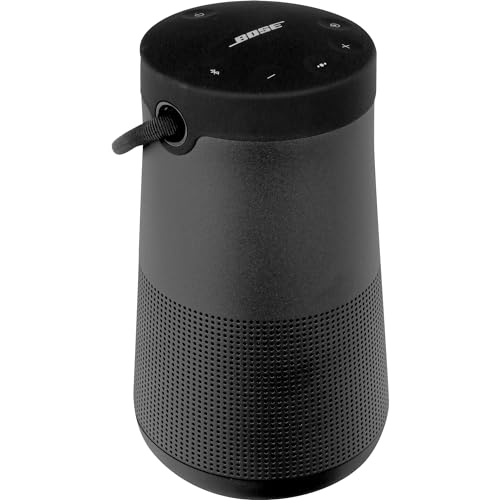 Bose Altifalante Bluetooth portátil SoundLink Revolve (série II), sem fios, resistente à água e com bateria de longa duração, preto