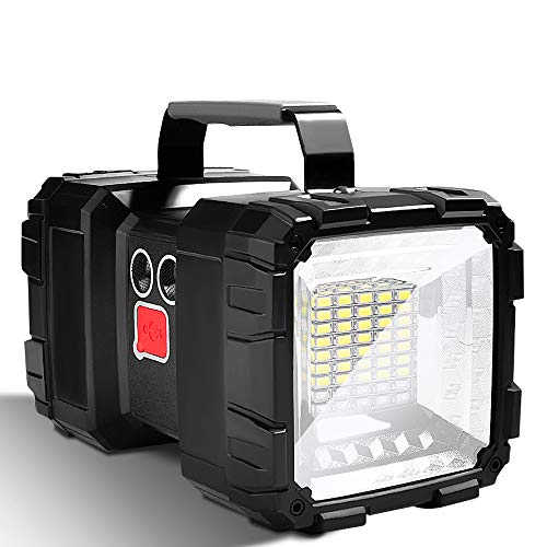 LETOUR Lanternas LED de alta potência, lanterna super brilhante 7 modos lanterna LED recarregável lanterna recarregável lanternas de alta potência recarregável lanternas para acampamento emergência