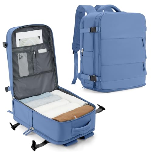 SZLX Mochila viagem cabine avião 40 x 20 x 25 mulher Ryanair mochila a vácuo com bomba bagagem manual 40 x 30 x 20 Ryanair sacos de viagem 45 x 36 x 20 Easyjet malas cabine para portátil 14 polegadas
