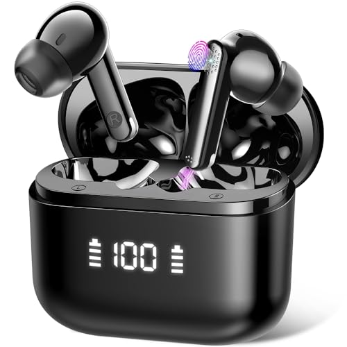 Auriculares tradutores, AI dispositivo tradutor de idiomas, chip atualizado, 164 idiomas e acentos, 0,5 s tradução rápida, chamadas e tradução de música para negócios, viagens, reuniões, preto