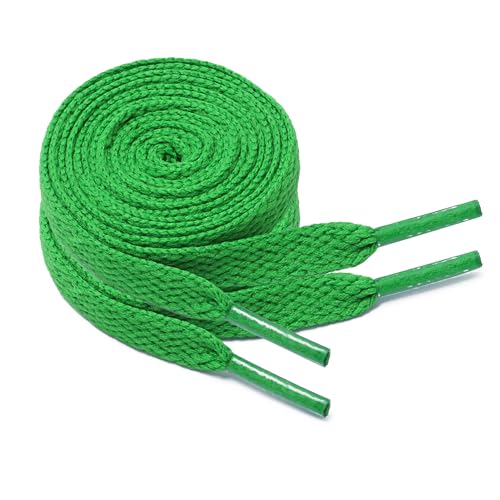 GOODSALEOK 2 pares de cordões planos de 8 mm desporto para sapatilhas desportivas para adultos resistente ao desgaste presente