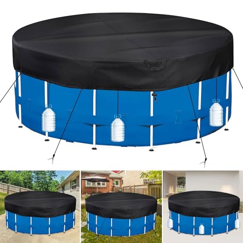 PATWING Cobertura de piscinas redondas Ø 564 Für Ø 500 - 549 cm, piscinas, resistente a raios UV, cobertura de inverno para piscina für INTEX piscinas