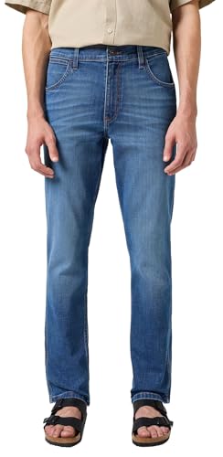 Wrangler Calças de ganga para homem Action Comfort Regular Fit, Regular Straight Fit, Regular Leg