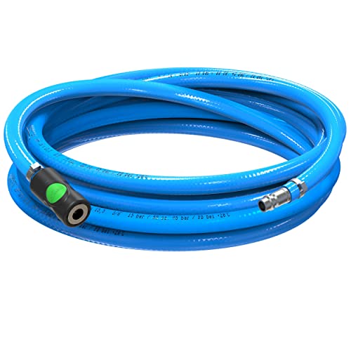 Mangueira para ar comprimido Prevost S1 acoplamento de segurança (15 m, Ø interior 10 mm)