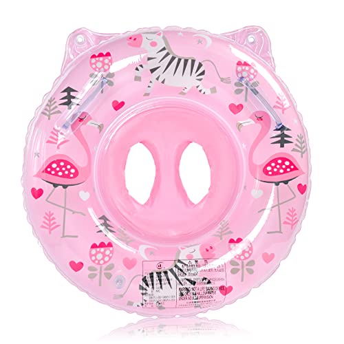 Flintronic Flutuador bebé, anel de natação insuflável para bebé, assento de piscina para crianças, anel de natação flutuante para bebés/meninos/meninas 6-36 meses
