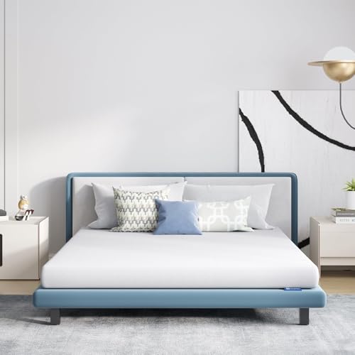Avenco Colchão memória de gel 150 × 190, colchão de espuma com memória de gel, colchão reversível de espuma com memória de firmeza média alta elasticidade, super respirável