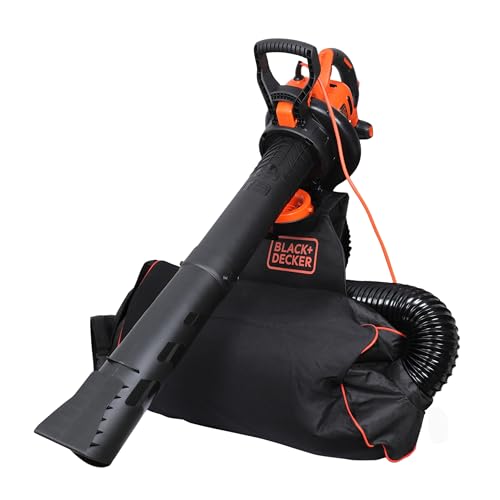 Black+Decker Aspirador e soprador de pó para jardim