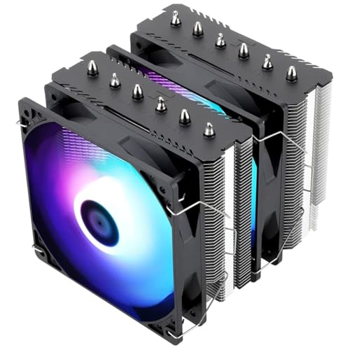 Thermalright Peerless Assassin 120 SE ARGB Refrigerador de ar para CPU, 6 tubos de calor de alumínio, para Intel 1700/115X/1200, AMD AM4/AM5