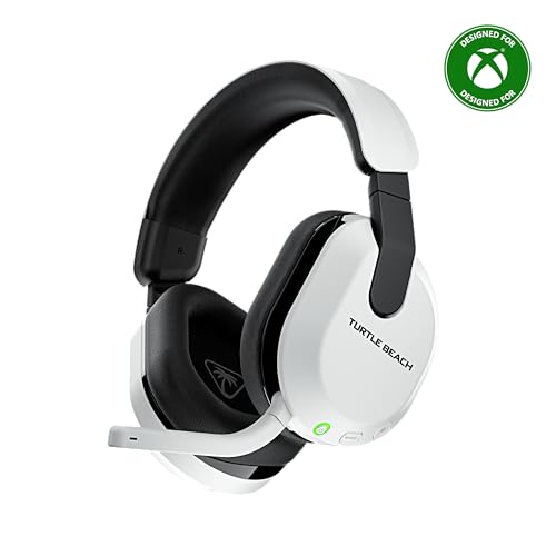Turtle Beach Stealth 600 Consola Blanca Xbox Auriculares de Juego Inalámbricos con 80hr Batería, Altavoces de 50 mm y Bluetooth para Xbox Series X o S, Xbox One, PC y Mobile