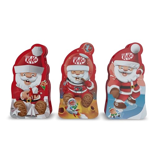 NESTLÉ KITKAT Lata chocolate Natal 110,8 g