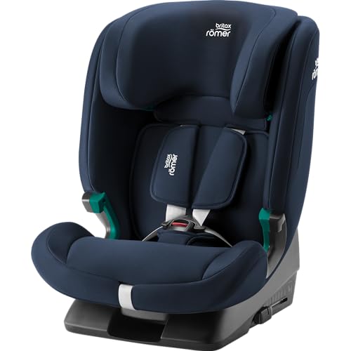BRITAX RÖMER Cadeira de carro EVOLVAFIX, com ISOFIX, crianças dos 76 a 150 cm (i-Size), 15 meses a 12 anos, azul noturno