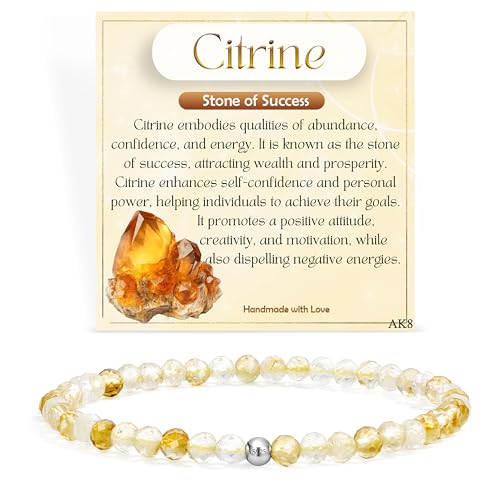 Pulseiras de contas para mulheres, 4 mm cristal prata de lei 925 pedra natural elástica com pedras preciosas para mulher, jóias de chakra presentes